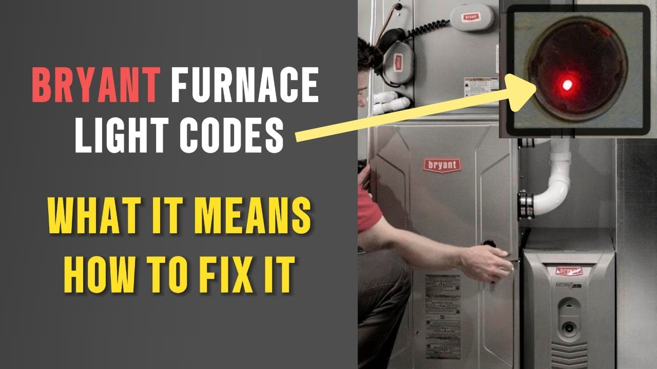 Bryant Furnace Light Error Codes: Blinking Light Meanings & Fixes video thumbnail