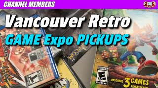 Vancouver Retro Game Expo 2023 - Pickups