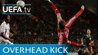 Peter Crouch overhead kick - Liverpool v Galatasaray - 2006/07