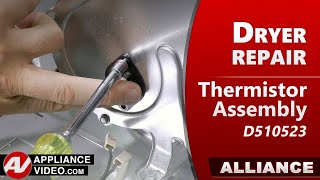 Speed Queen Dryer Not Heating - Thermistor Assembly Repair and Diagnostic
