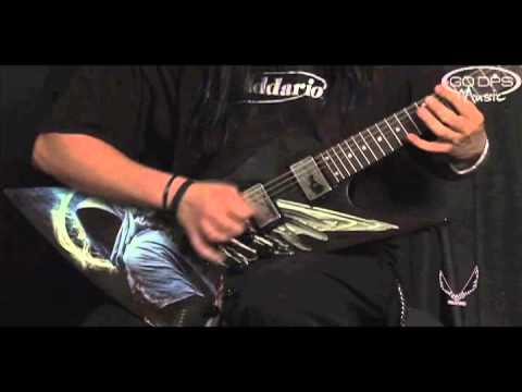 Dean Guitars Dave Mustaine Zero Angel of Deth II Electric Guitar played by Jerry Mortellaro