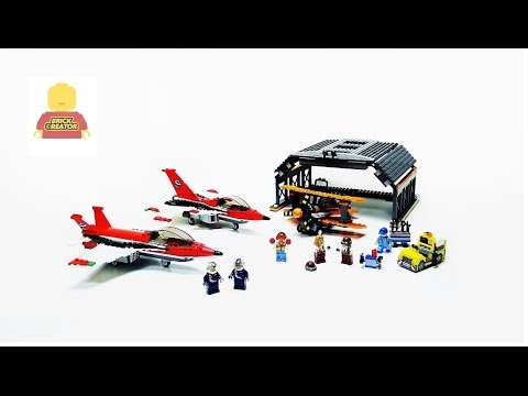 Vidéo LEGO City 60103 : Le spectacle aérien