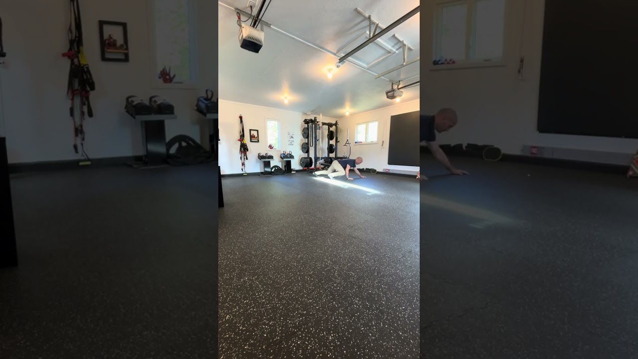 4. Level 7 Reverse Bear Crawl (Side View)