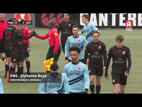 Samenvatting HBS - Alphense Boys (zondag 20 februari)