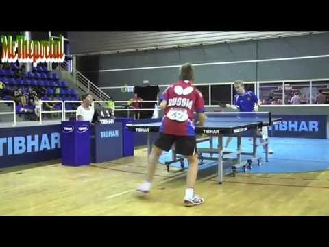 Table Tennis Euro Mini Camp's - Vladislav Makarov Vs Denis Izumrudov -