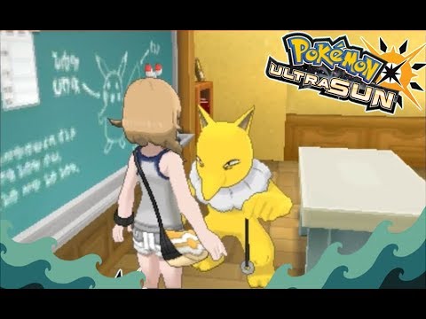 Pokemon Ultra Sun: Part 18 - Trainer School Part 2