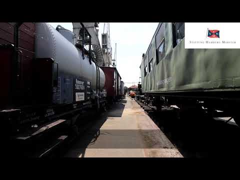 Schiffsgruß zum HAFENGEBURTSTAG@HOME: Historische HAFENBAHN