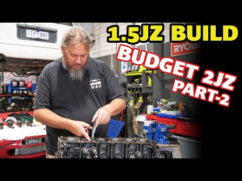 Carnage - Building a New 2JZ Engine for Trolvo - Part-2 ( 1.5JZ Build)