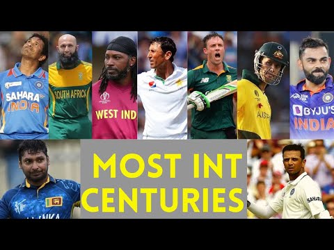 Top 20 Cricketers With Most International Centuries / Data Diary