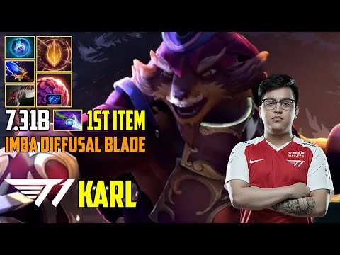 Karl - PANGOLIER | 7.31b MID IMBA WITH DIFFUSAL BLADE - DOTA 2