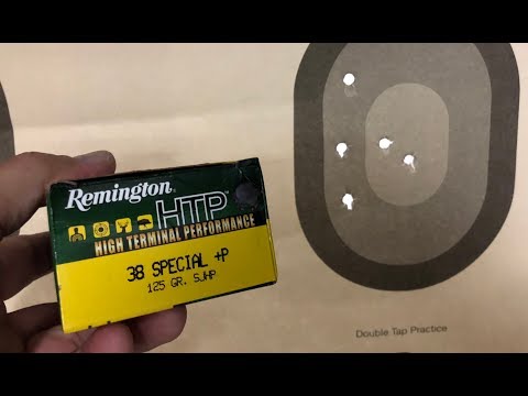 Shooting plus P ammo in your 38 special