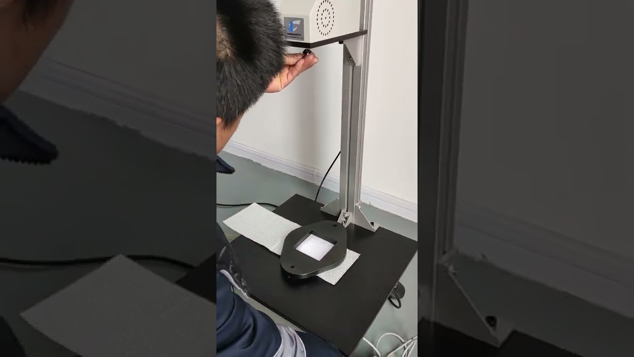 Falling ball impact tester for plastic films and sheet