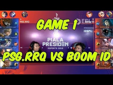 PSG RRQ VS BOOM ID GAME 1