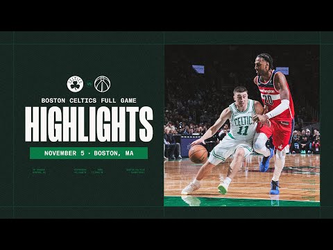 Boston Celtics win big over Washington Wizards 136-107 | Extended Highlights