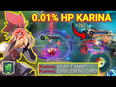 Randy25 Fanny EMBLEM + BUILD + Rotation? | Mobile Legends