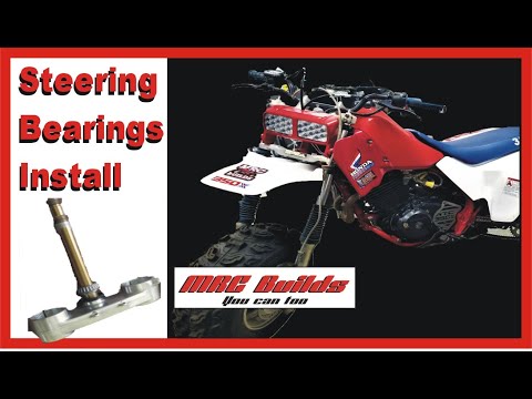 Easy ATV Steering Bearing Install - no special tools required