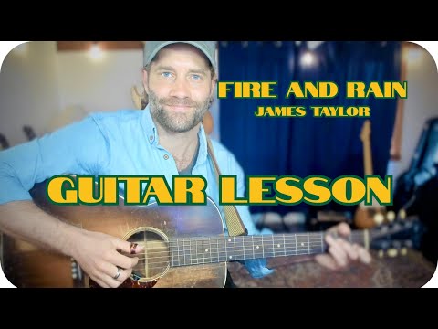 Fire And Rain- Guitar Lesson