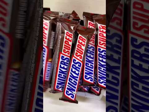 Snickers Super Chocolate Bucket | ASMR