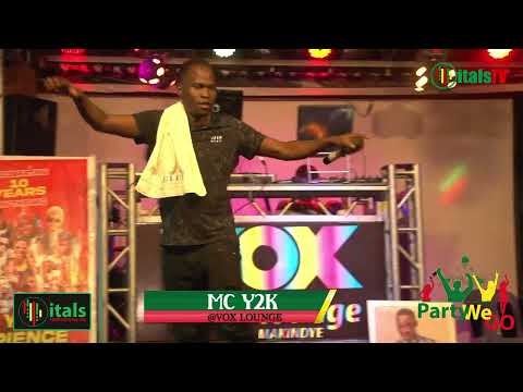 Mc y2k on his y2k Experience concert of 17th,july