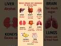 Which Food Damages Which Organ | Must Watch Before It’s Too Late | Unhealthy Foods Explained #health