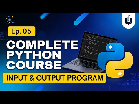 Lecture 5 Python Input Output Programs Python Full Course Coding