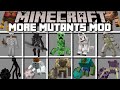 Minecraft MORE MUTANT CREATURES MOD / DANGEROUS SKELETON ENDERMAN ZOMBIE BEASTS MOD ! Minecraft Mods