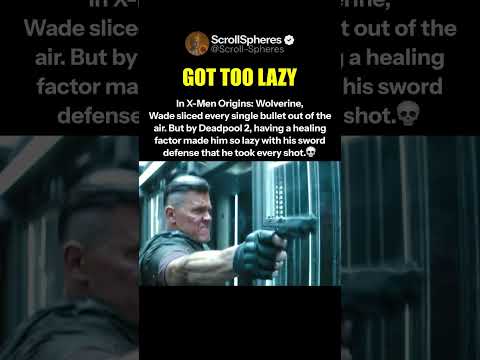 Wade Used To Slice Every Bullet