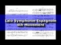 Lalo Symphonie Espagnole - 4th Movement