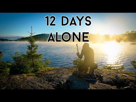 BECOMING WILD IN WABAKIMI - A Solo, 12 Day, 200km Journey - Part 1 Float Plane, Moose, Thunderstorm.