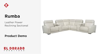 El Dorado Furniture | Rumba Power Reclining Sectional | Product Demo