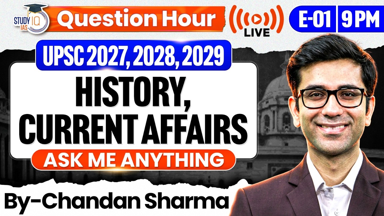 Question Hour | UPSC 2027-2029 Live Interactive Show | Ep 01