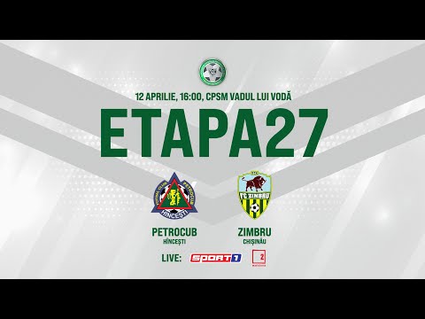 LIVE: DIVIZIA NAȚIONALĂ,Etapa 27 ,FC PETROCUB    - FC ZIMBRU 12.04.2021, 16:00