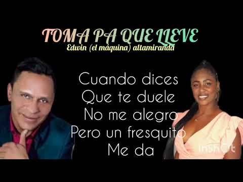 TOMA PA QUÉ LLEVE (CON LETRA)Carlos correa fit mirley Rodríguez