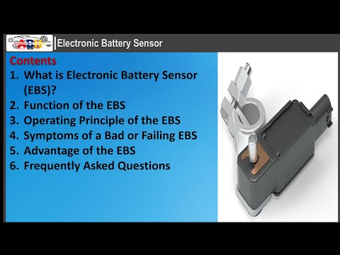 Electronic Battery Sensor