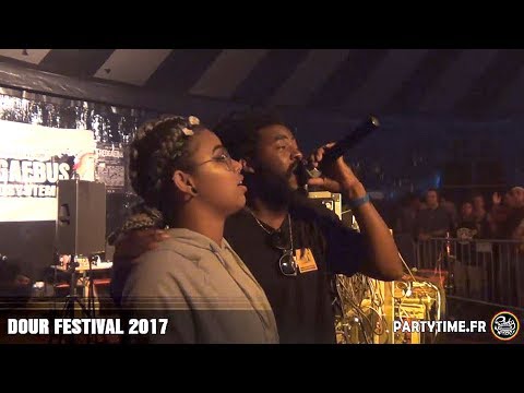 Omar Perry and Reggae Bus sound   DOUR fest 2017   13 JUILL 2017
