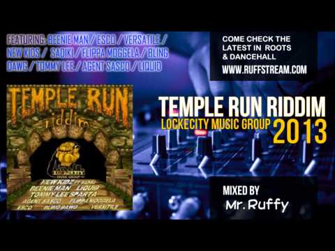 Temple Run Riddim MIX (2013): Beenie Man,Agent Sasco,Tommy Lee,Flippa Moggela,Liquid,Bling Dawg