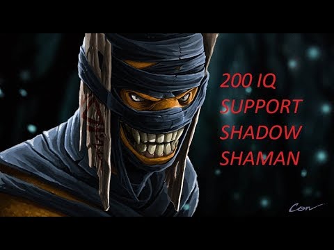 Dota 2  high IQ ,Amazing play Shadow Shaman pos 5 wtf!!