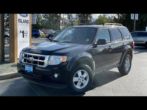 2010 Ford Escape XLT + Heated Mirrors, Hatch Glass Release Review | Island Ford