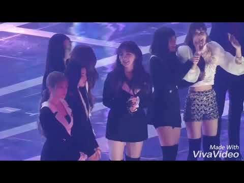 [BLACKVELVET] BLACKPINK & RED VELVET Sweet Moments at SBS Gayo Daejun Festival 25/12/2017