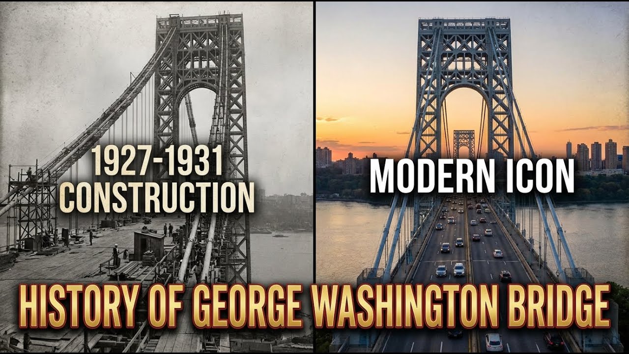 The Remarkable History of the George Washington Bridge: Connecting Two Icons