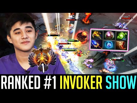 How Ranked #1 Immortal INVOKER Looks Like - ABED SHOW DOTA 2