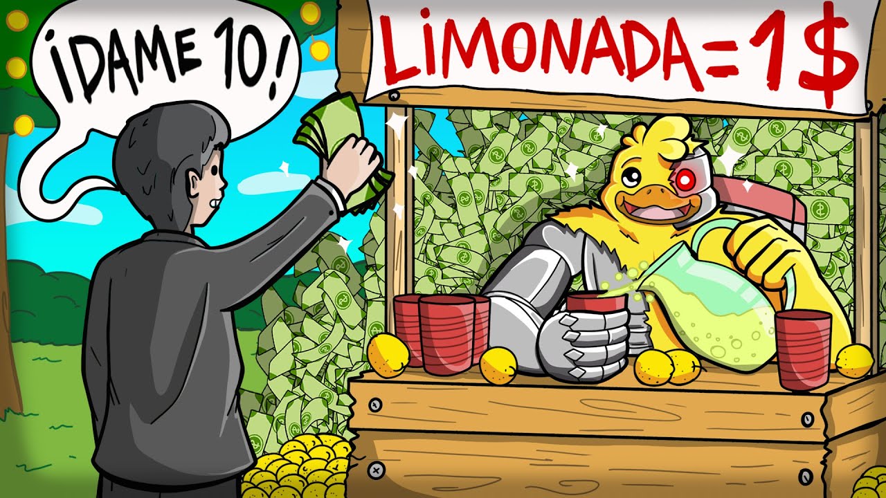 PUSE un PUESTO de LIMONADA en mi JARDÍN