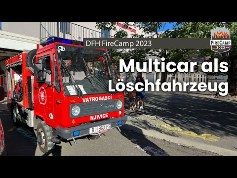 Multicar als Löschfahrzeug und andere krasse Fahrzeuge 🚒