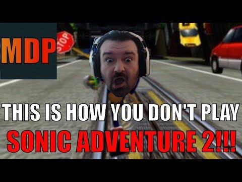 DSP GAMING PLAYING SONIC ADVENTURE 2 IN A NUT SHELL PART 1