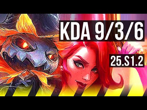 VEIGAR & Elise vs MISS FORTUNE & Shaco (ADC) | 1100+ games, 9/3/6 | KR Master | 25.S1.2