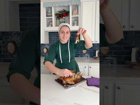HOMEMADE ROTISSERIE CHICKEN | Recipe Details Are In The Description 
