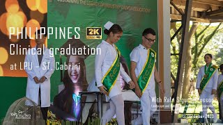 Philippines - Clinical graduation at LPU – ST. Cabrini. 12. December 2023
