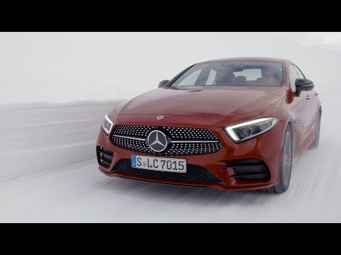 Mercedes-Benz CLS 450 4MATIC | Hyacinth Red | Winter Driving Event Hochgurgl