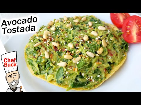 Easy Avocado Tostada Recipe