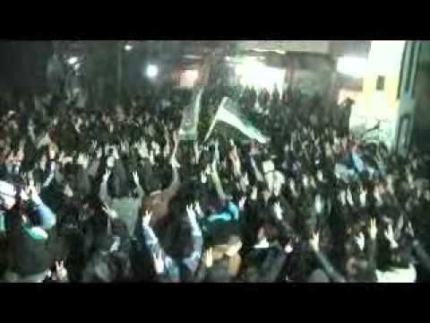 مظاهرة مسائية في حي الخالدية في مدينة حمص في ثلاثاء "الإعلام الحر"